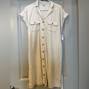 NWT Old Navy Shirtdress Small